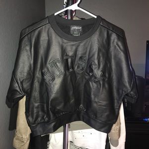 Black Stussy Top